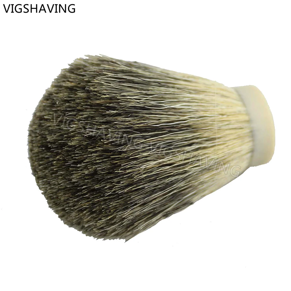 Серая кисть для бритья из натурального барсука щетка с узлами ручка кисти сделай