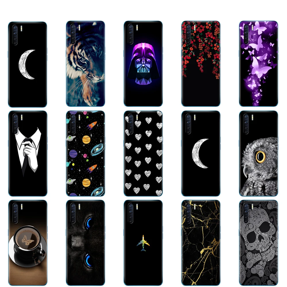 Чехол для OPPO Reno 3 6 4 дюйма Мягкая силиконовая задняя крышка из ТПУ телефона Reno3 Global