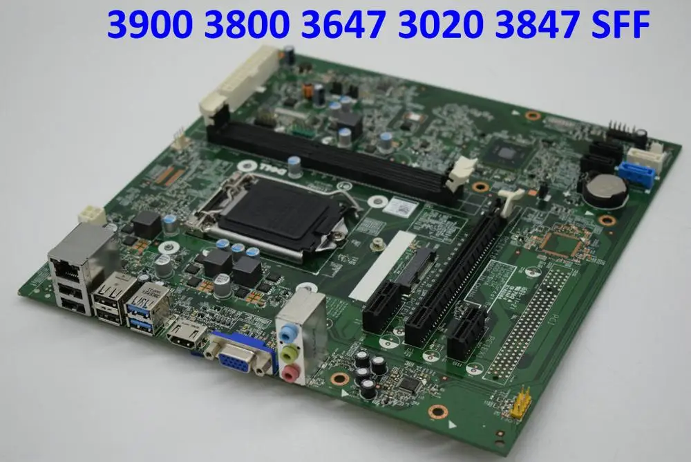 

Для Dell Inspiron 3900 3800 3647 3020 3847 SFF dp/n: 088DT1 / 88DT1 1150 H81 оригинальная б/у материнская плата