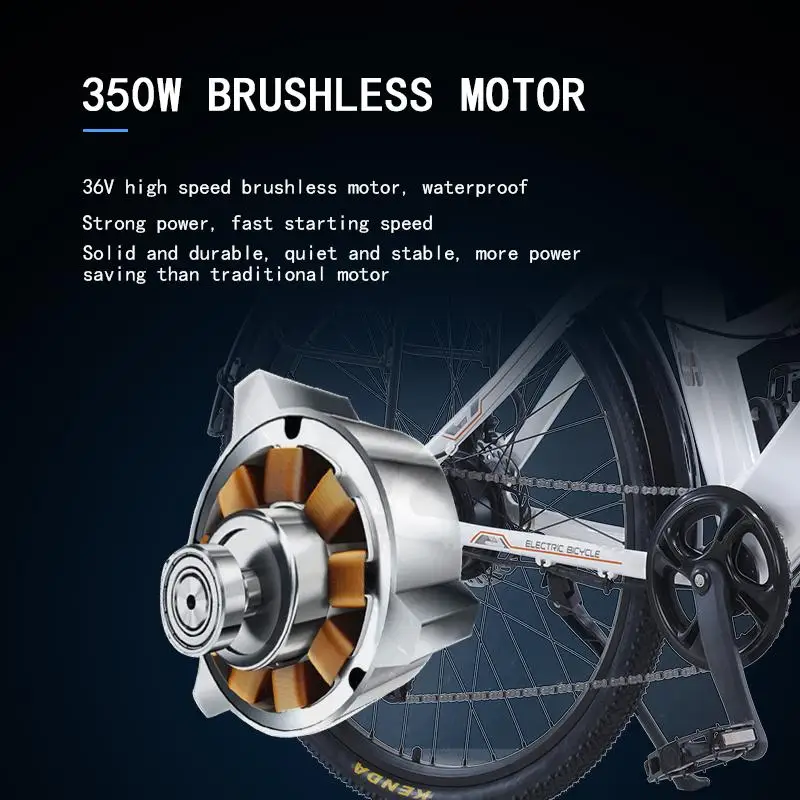 New Electric Bicycle Women Electric Bicycles 36V 350W 35Km/h 26 inch Mountain Electric City Bike With Removable Battery/Basket