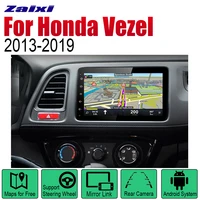 auto player gps navigation for honda vezel hr v 20132019 car android multimedia system screen radio stereo