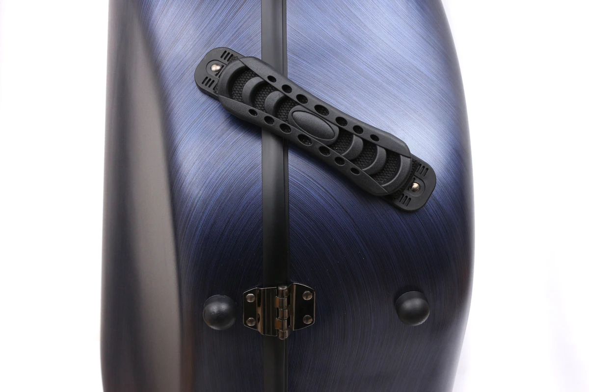 3/4 Виолончель чехол из углеродного волокна синяя Защитная переносная