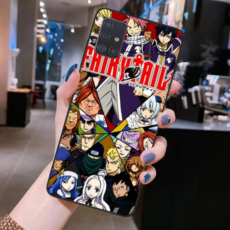 

Anime FAIRY TAIL Phone Case for Samsung S20 plus Ultra S6 S7 edge S8 S9 plus S10 5G lite 2020