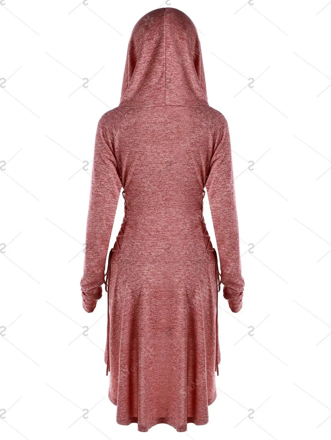 Женское вечернее платье-туника Medival праздничное платье с капюшоном накидка В