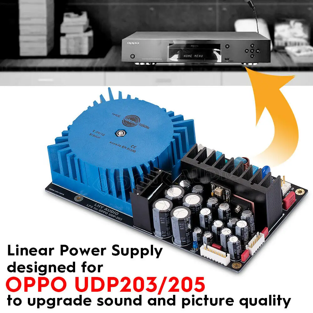 Nobsound Встроенный линейный источник питания LPS модуль для модификации OPPO UDP203/205 Blu-Ray плеер PSU