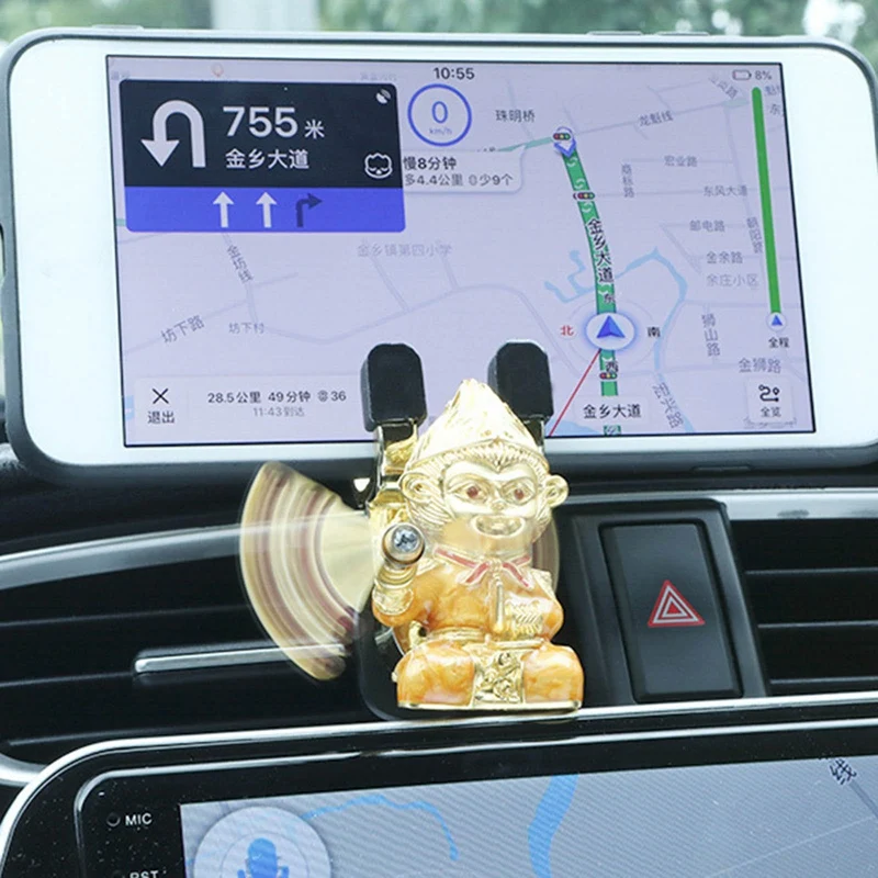 

Car Air Outlet Decoration The Monkey King Sun Wukong Style Monkey Perfume Decoration Car Interior Products