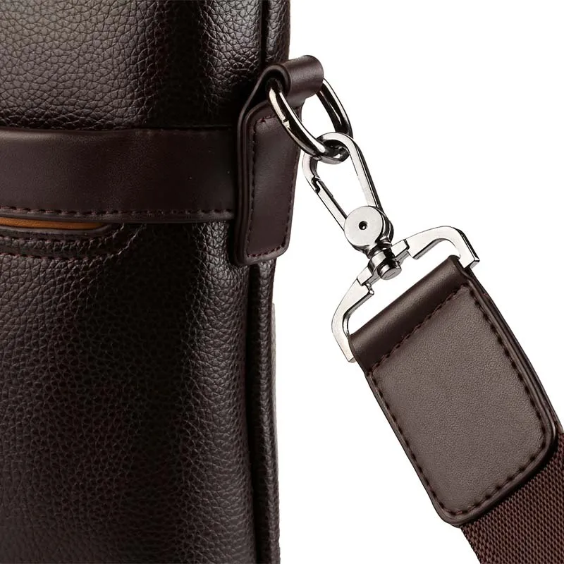 Briefcases Portable Male Messenger Bag Sets Men Briefcase for Document Laptop Computer Handbag Shoulder Brief Case Satchel Bags