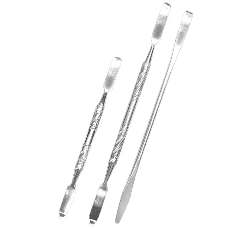 Инструмент для макияжа из нержавеющей стали 1 шт. шпатель маникюра