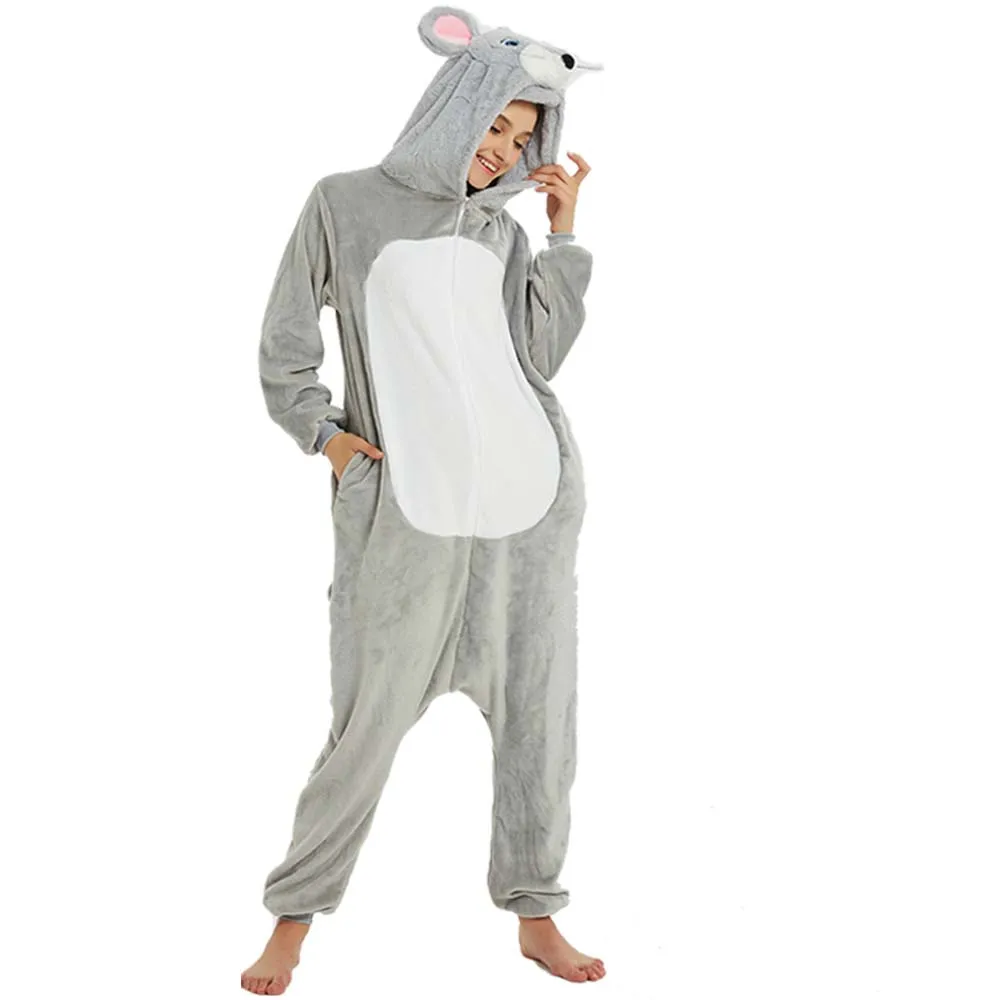 Минотавр Монстр s взрослый Единорог Onesies аниме комбинезон в виде медведя пижамы