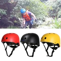 outdoor climbing riding helmet professional adjustable solid color ulti light kids adult helmet drifting expansion sports helmet