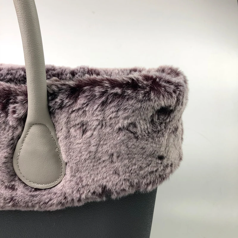 11 цветов плюшевая отделка термическая подходит для классической мини сумки O bag