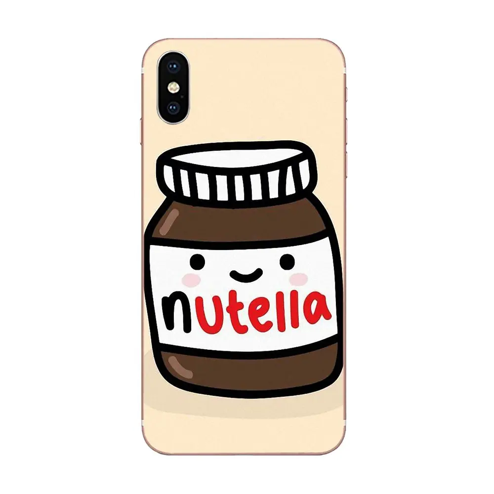 Другие обои Nutella Kawaii милые для Apple IPhone X XS Max XR 4 4s 5 5C 5S SE 6 6S 7 8 Plus мягкие чехлы