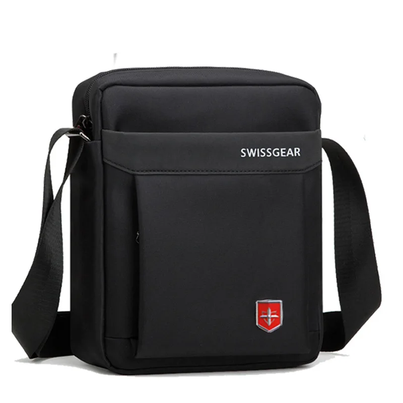 

2021 Men Daily Waterproof Oxford Messenger Shoulder Bags Swiss Unisex Multifunctional Business Casual Briefcase bag