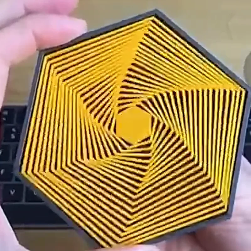 Новая Головоломка Lllusion Шестигранная игрушка Волшебная магнитная шестигранная
