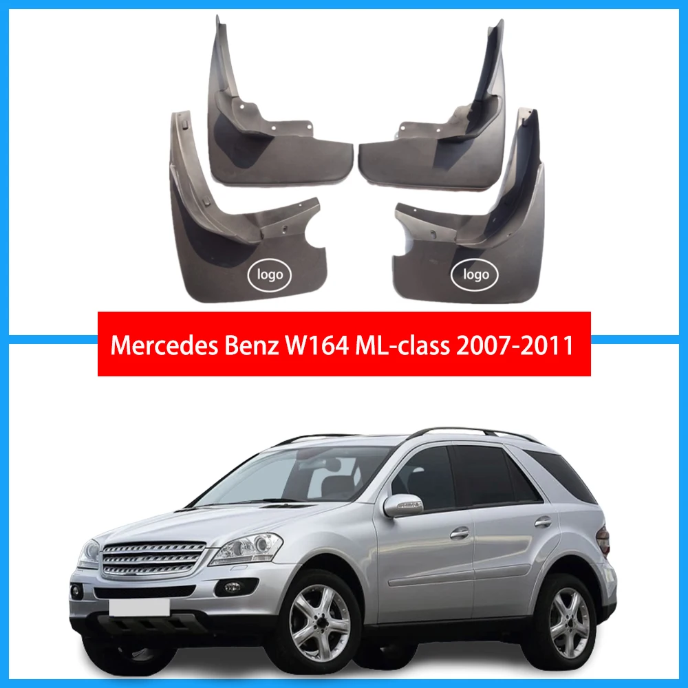 Для Benz ML-class W164 W166 Брызговики benz ML350 ML400 Брызговики автомобильные аксессуары авто Стайлинг 2007