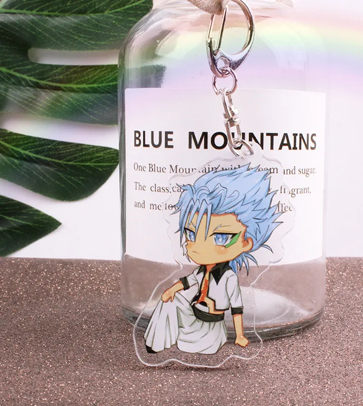 Аниме Bleach Кучики Бьякуя Hitsugaya Toushirou акриловая фигурка брелок украшение Коллекция Модель игрушки Косплей