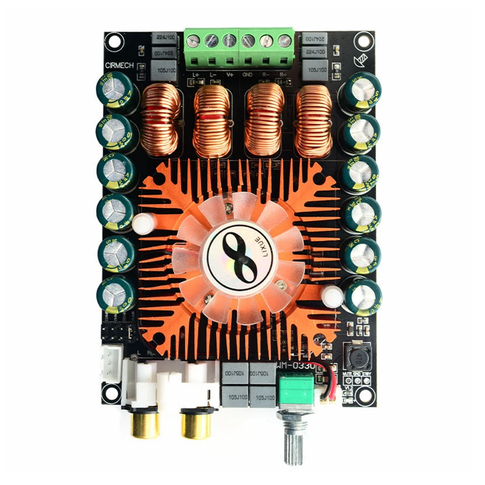 TDA7498E плата цифрового усилителя мощности высокой 2 0 Hi-Fi стерео 160 Вт * Поддержка