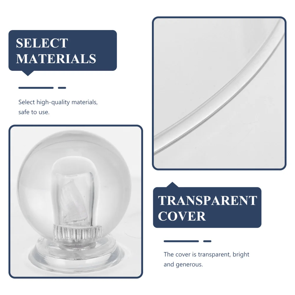 

Transparent Food Cover Dust-proof Cover Practical Transparent Dessert Dome