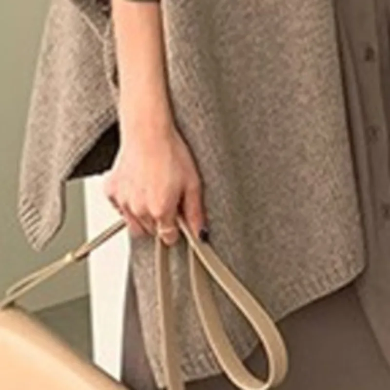 

Casual Fashion Autumn Knitted Short Sleeve Women Sweater Cardigan Top Solid Open Front Coat Loose Outwear Blusa De Frio Feminina