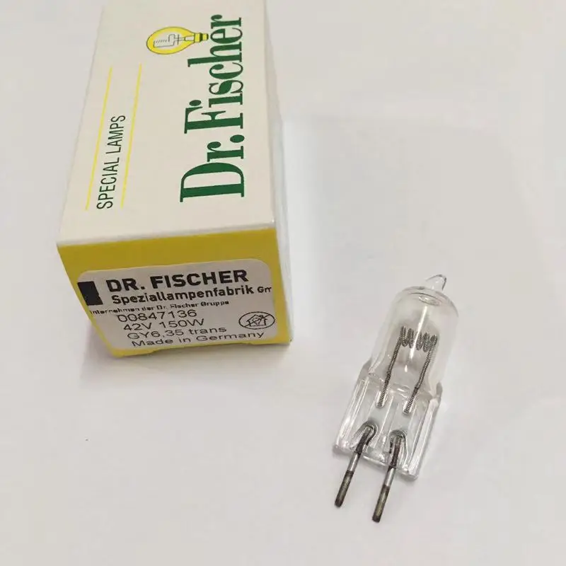 

Галогенная лампа Dr Fischer 00847136, 42 в, 150 Вт, GY6.35, сделано в германии