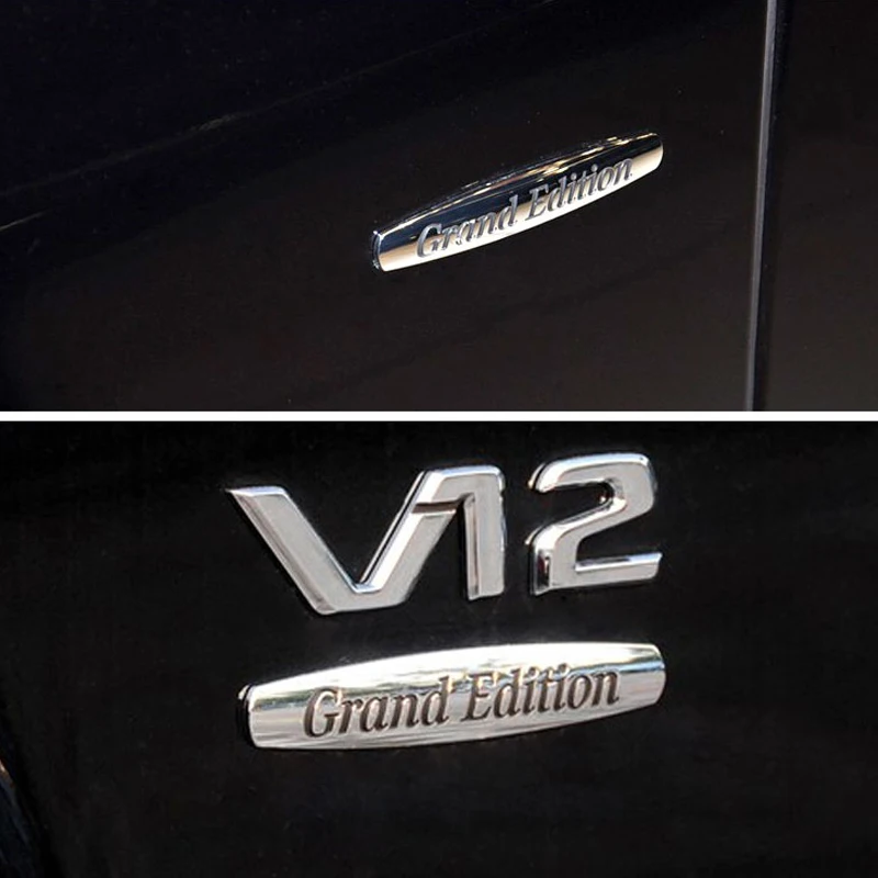 1 шт. 3D металлический grand edition avantgrde автомобильный боковое крыло задний багажник