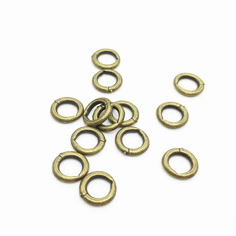 100 шт./лот новые круглые Бронзовые Подвески 10 мм винтажный браслет ожерелье делая
