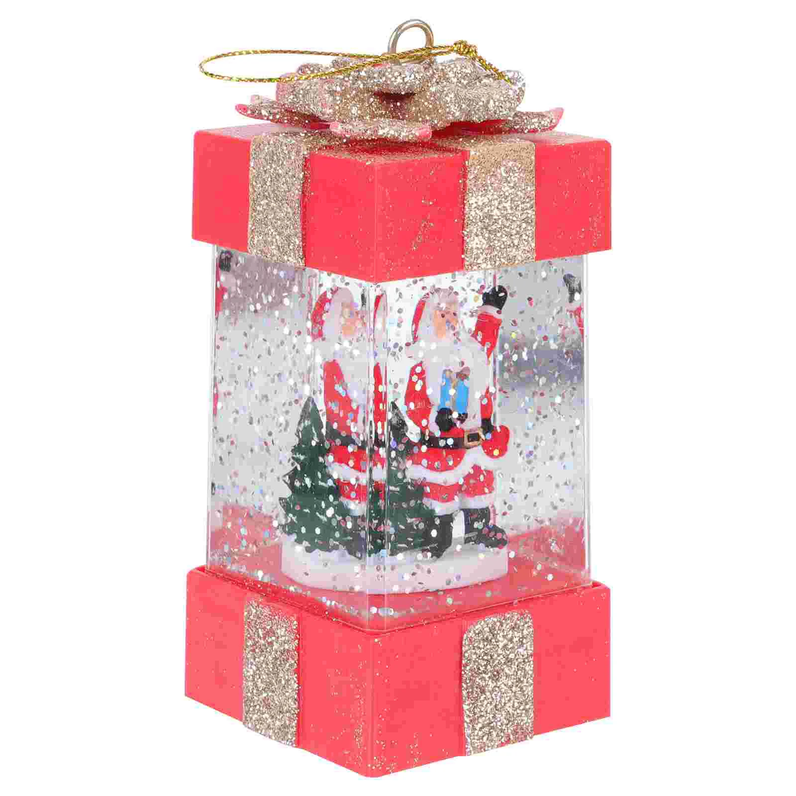 

1PC Decorative Christmas Night Lamp Christmas LED Micro Landscape Night Light