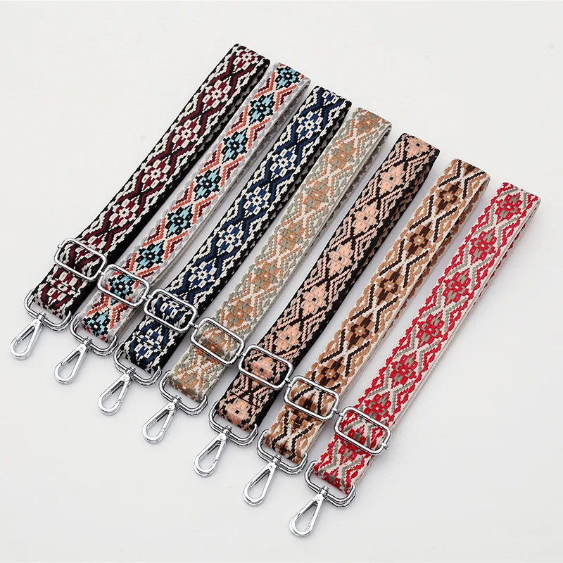 Радужный регулируемый ремешок для сумочки широкий Сменный ремень сумки на плечо