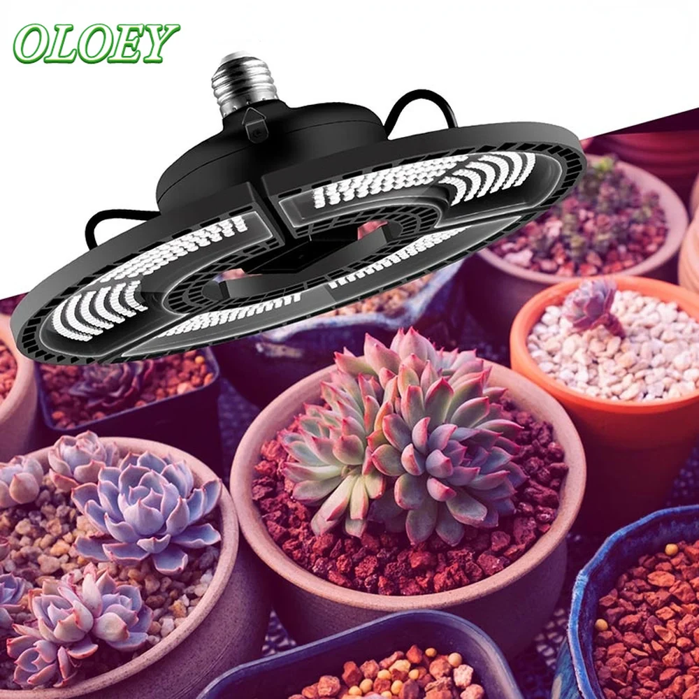 

Full Spectrum Indoor LED Grow Lamp For Plant Growing Light Folding Waterproof and Heat Dissipating-Red Blue /Natural Light