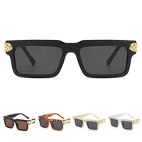 fashion sunglasses unisex sun glasses rectangle adumbral anti uv spectacles flower temples eyeglasses ornamenta a