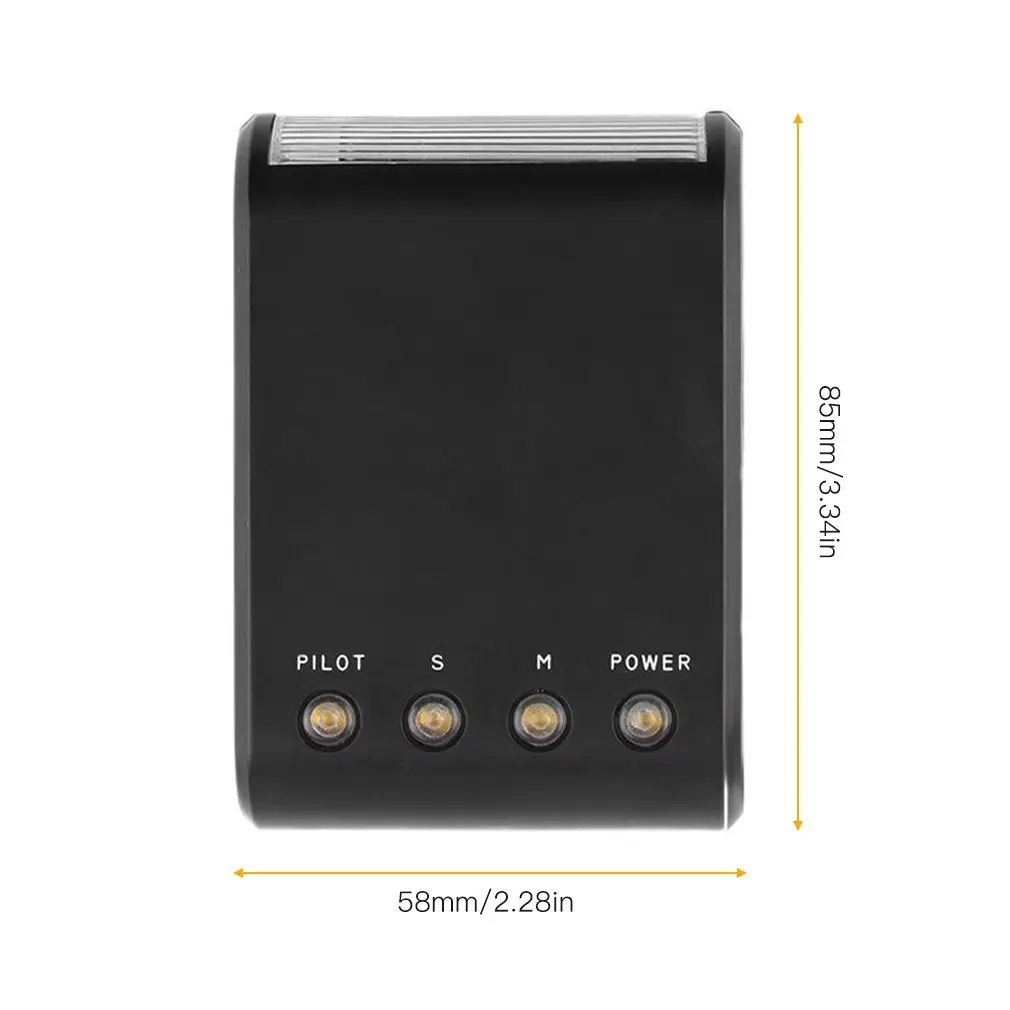 2017 новейший универсальный цифровой Slave Flash светильник Авто одноконтактный