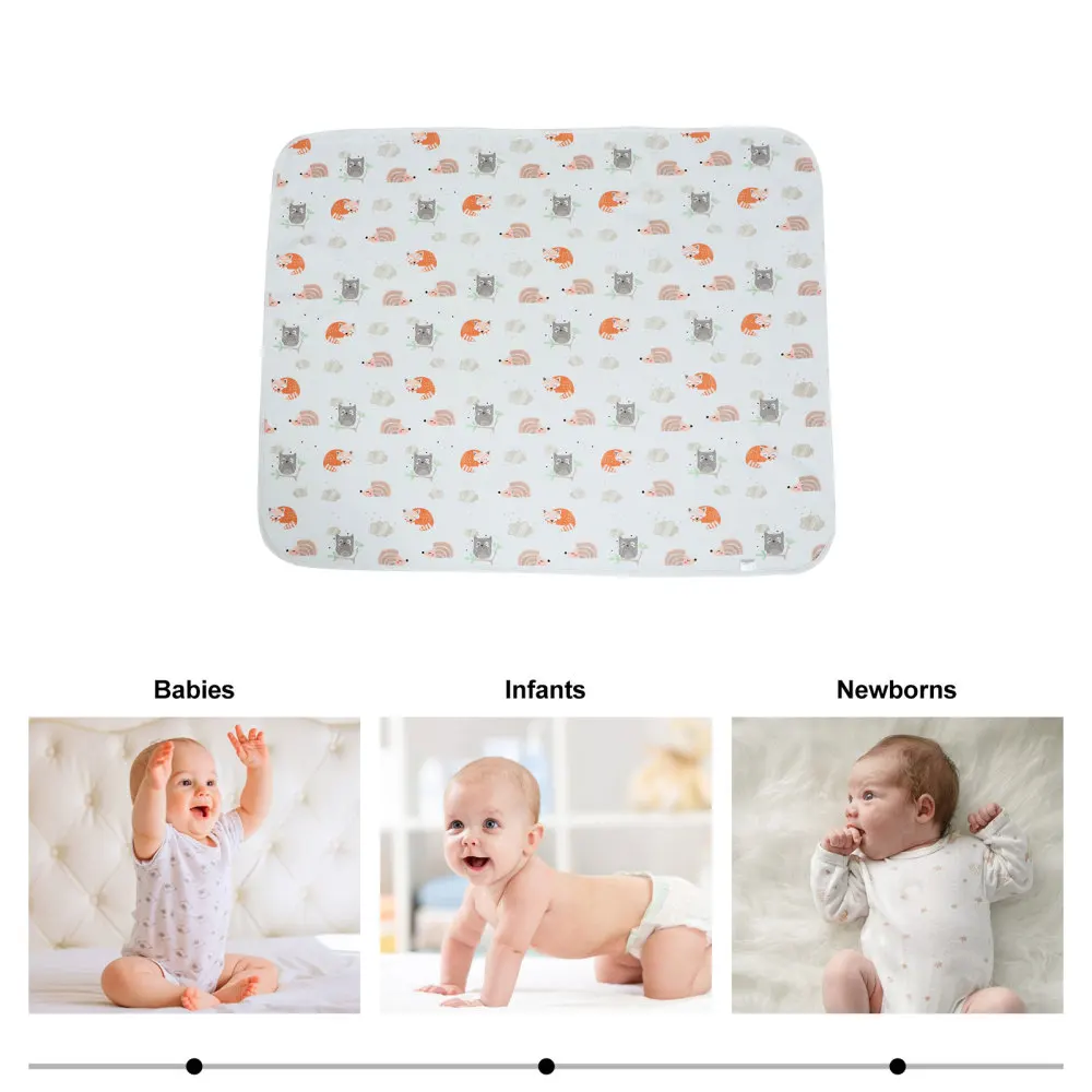 

1pc Baby Waterproof Thin Mattress Cartoon Washable Baby Piss Mat Baby Mat