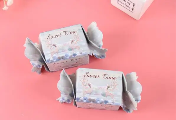 20 шт./лот Подарочная коробка с милыми цветами и единорогом для вечерние ринки