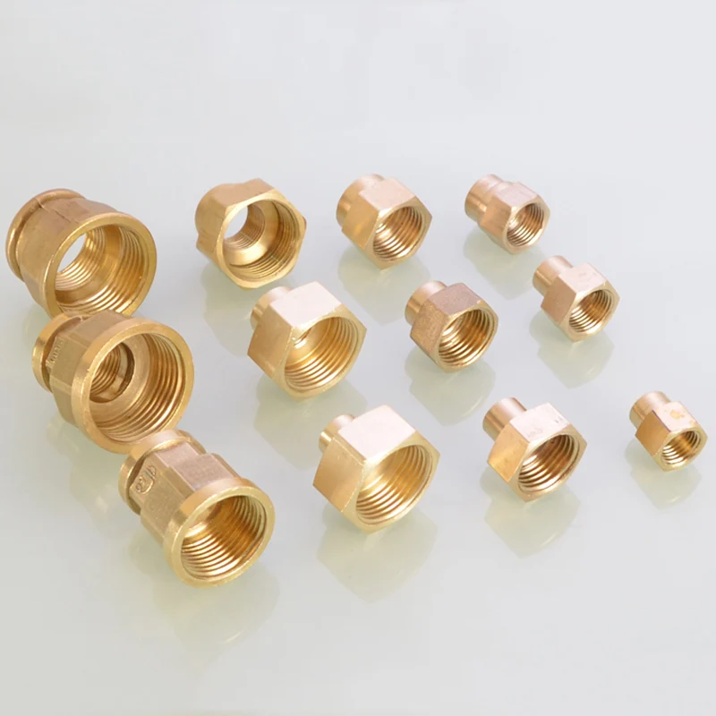 1 шт. латунный фитинг для труб равный/редукционный соединитель переходник с