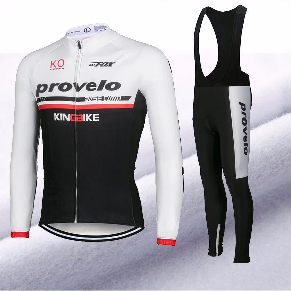 Зимний комплект для велоспорта теплая флисовая велосипедная одежда MTB зимний из