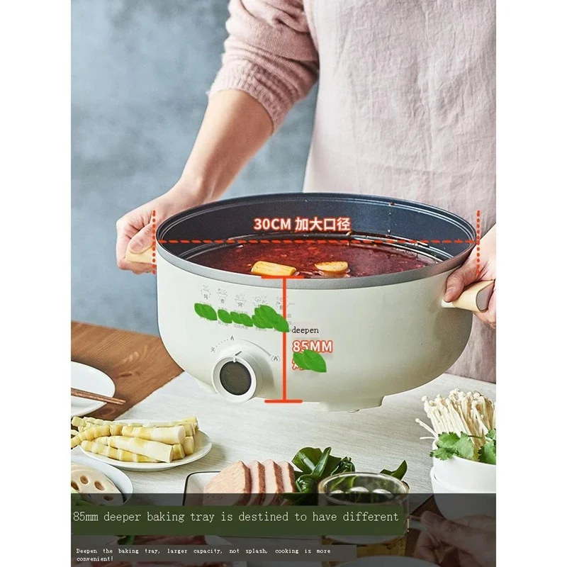 cuisine home restaurant elektrik appliance in the kitchen commercial equipment mutfak elektrikli ev aletleri electric skillet free global shipping