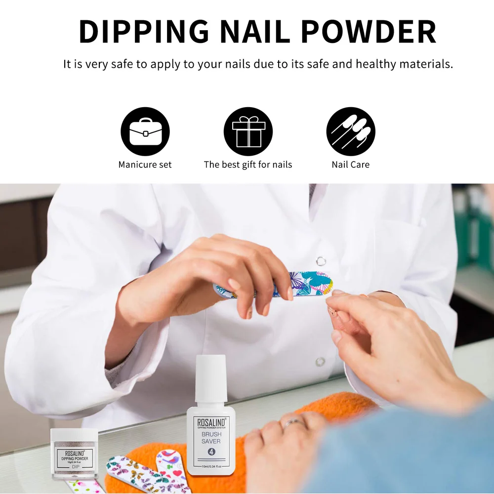 

12pcs Colorful Manicure Powder Glitter Nail Dipping Powder for Nail Shop Home