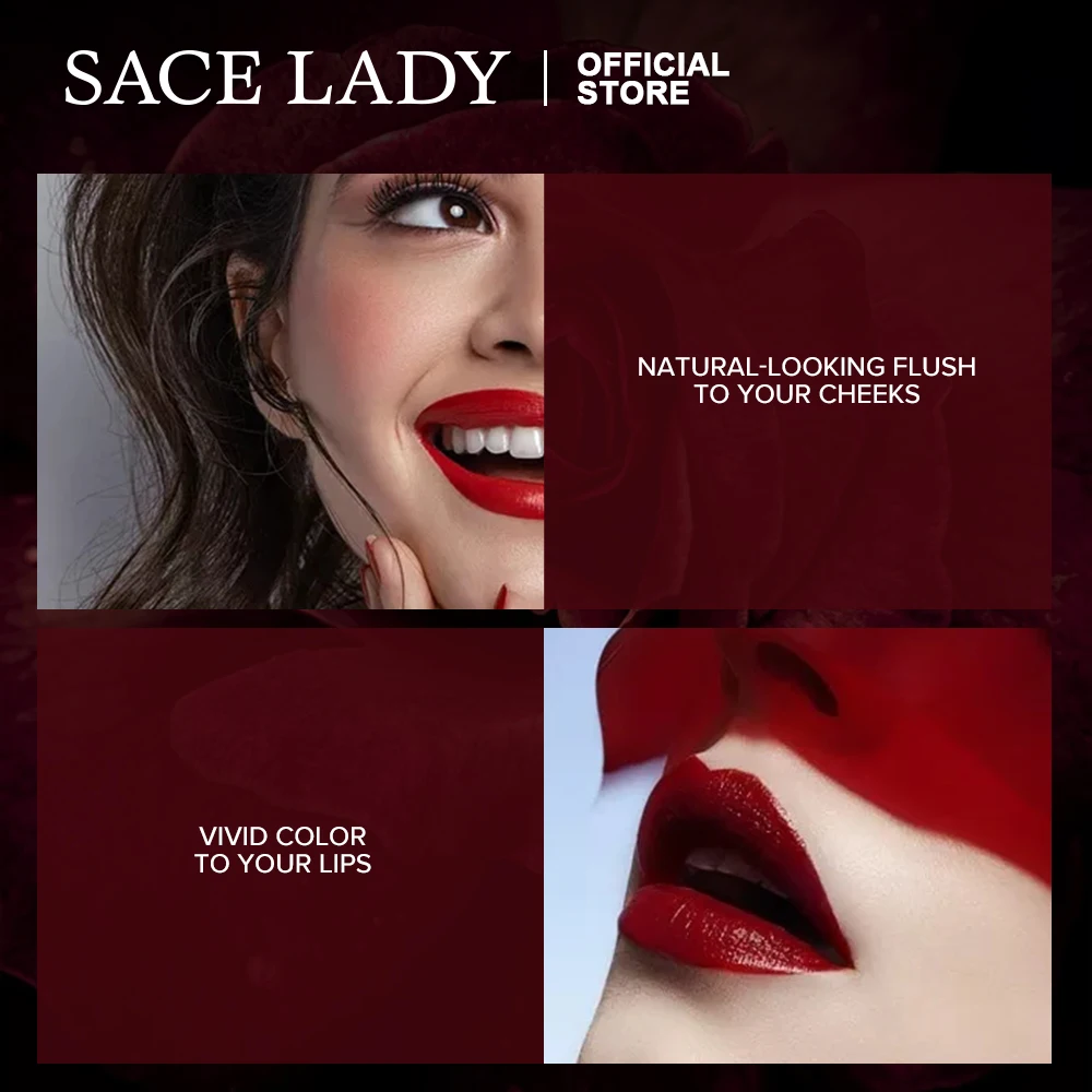 SACE LADY стойкая жидкая губная помада макияж матовый блеск для губ натуральные