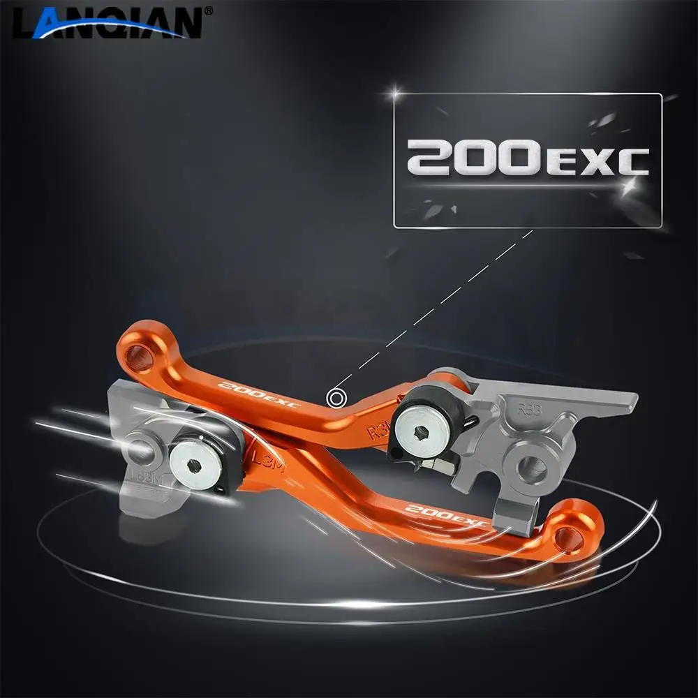 

For 200EXC 200XC Motorcycle Accessories Dirt Pit Bike Motocross Pivot Brake Clutch Lever 200 EXC XC 2003-2016 2013 2014 2015