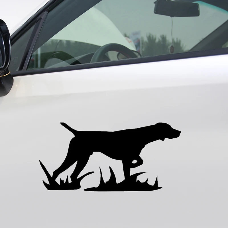 

Cool Hunting Dog Car Sticker Styling Decal Bumper Window Laptop Wall Decoration 17.8CMx8.7CM