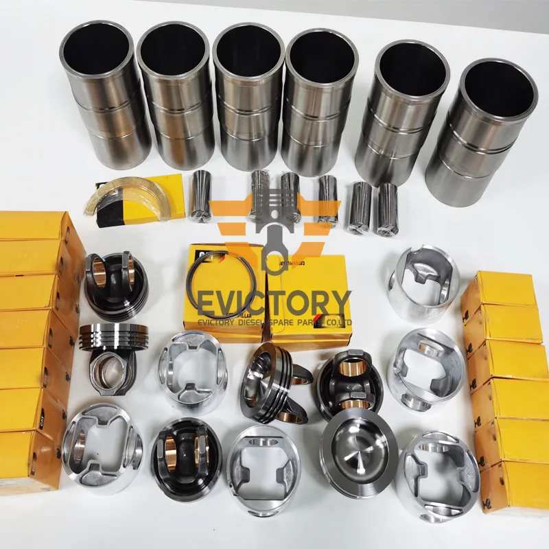 

C9 Overhaul Rebuild Kit Piston Ring Liner Gasket Bearing For Caterpillar 329D 320D2