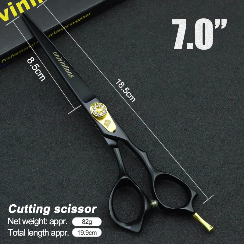 7" Pet Dog Gromming Scissors Cutting Shears Straight Sharp Edge for Grooming Stainless Steel | Красота и здоровье