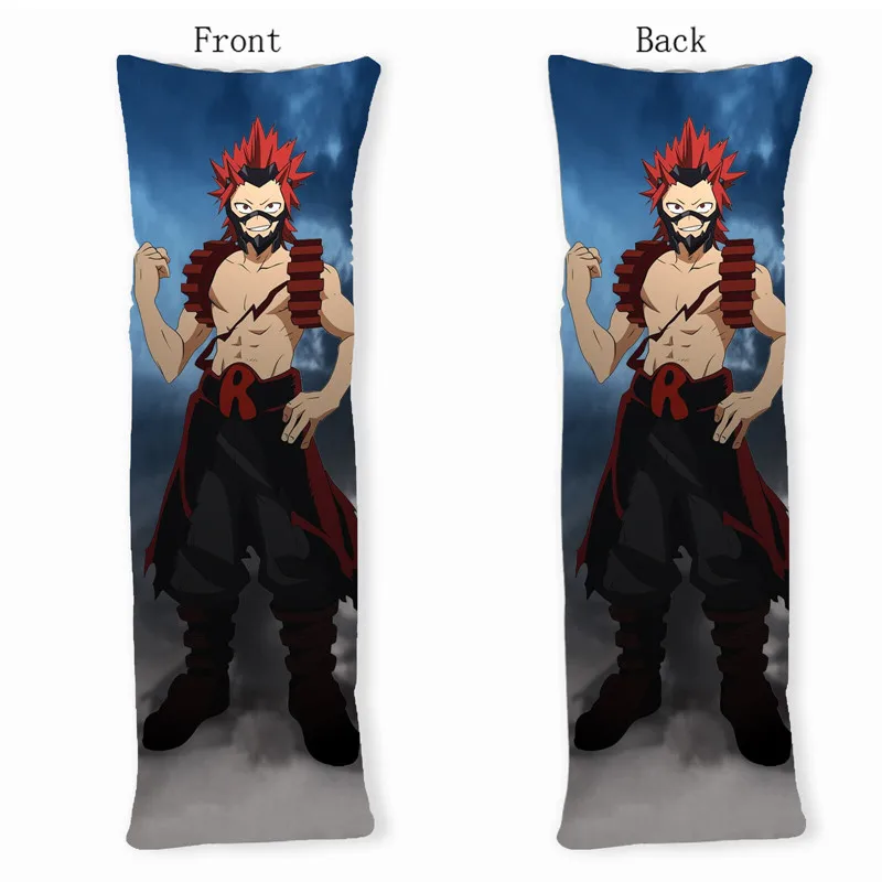 Мой герой Kirishima Eijirou Dakimakura тела подушку Чехол Крышка 150x50 см аниме декоративная