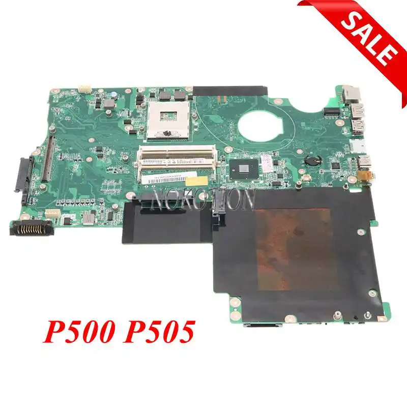 

Материнская плата NOKOTION для ноутбука Toshiba Qosmio P500, P505, A000052610, datz1hk 8e0 REV E HM55 DDR3, с графическим слотом