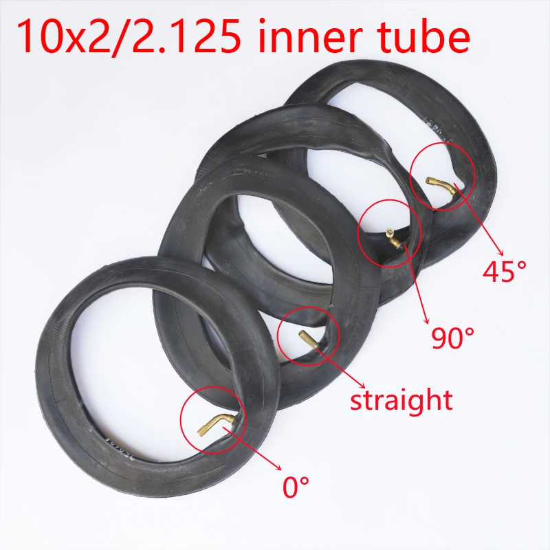 Inner Tube10x2 10x 2.125 10x2.50 10x250 with bent / Straight