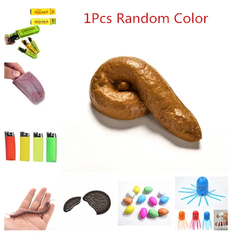 

Новинка, фальшивое печенье в виде какашки, печенье в виде медузы, забавные волшебные игрушки, волшебная игрушка в виде мульти-трюка