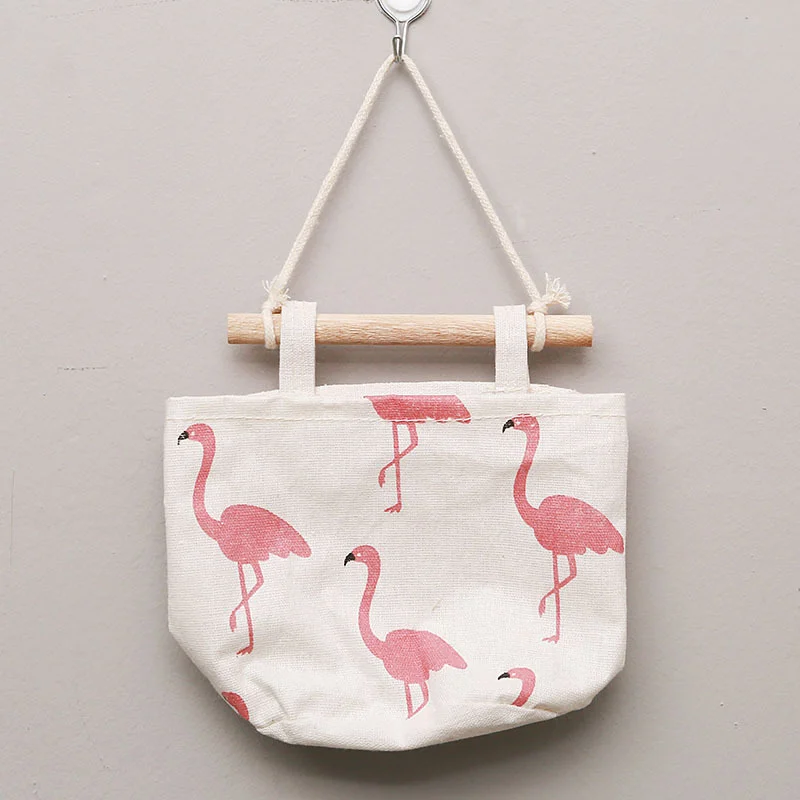 Хлопчатобумажная ткань подвесной органайзер для хранения бюстгальтера шкаф