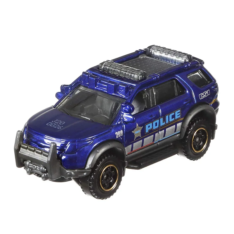 Оригинальный Matchbox Patrol Car 5 шт./кор. 1:64 мини сплав Коллекционная модель игрушки