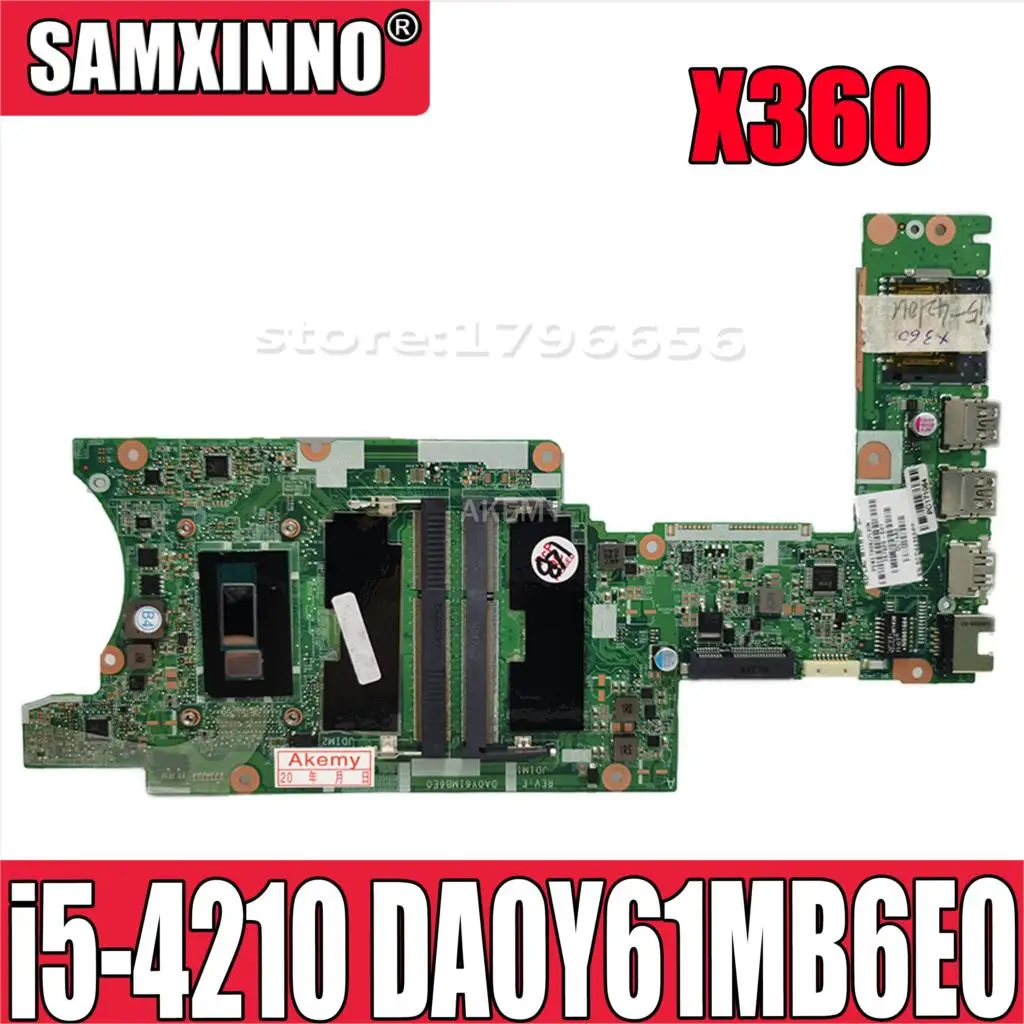 

Материнская плата Akemy для HP Pavilion X360 13-A для ноутбука 767820-501 767820-001 767820-601 i5-4210 DA0Y61MB6E0