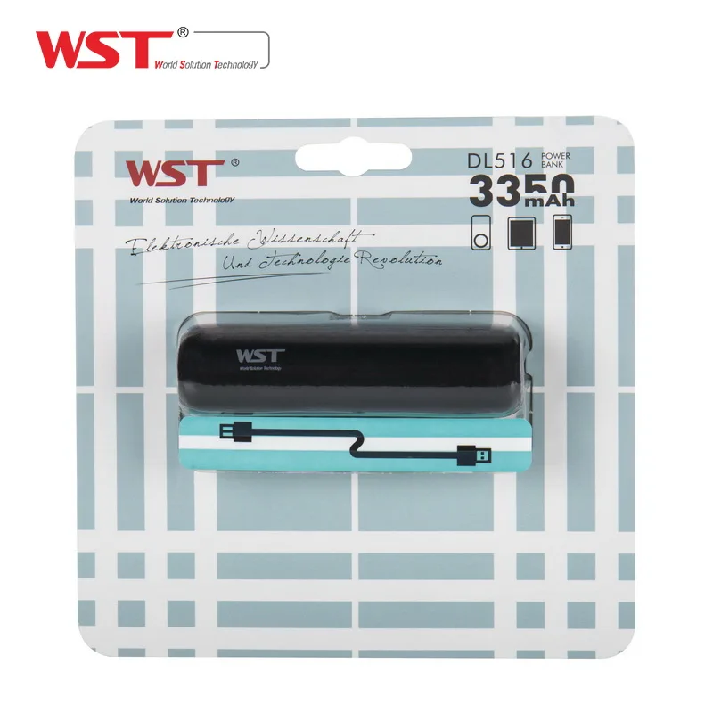 

New Brand 3000mAh Power Bank Portable Charger Backup Battery External Battery for iPhone iPad Xiaomi Samsung LG Android Phones